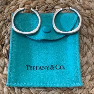 Tiffany & Co Silver Cushion Square Earrings